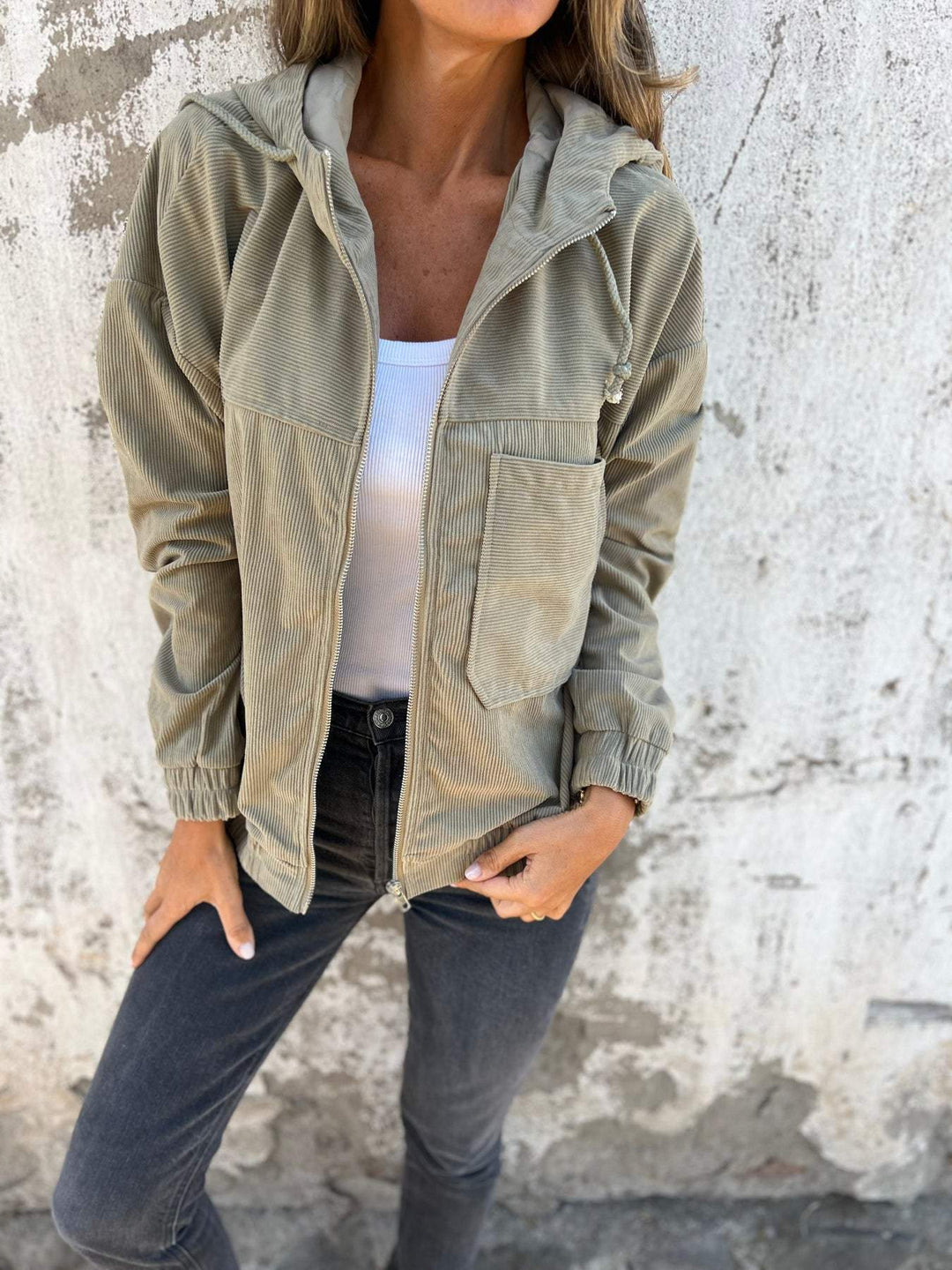 Ariellee® | Veste Décontractée avec Capuche et Zip