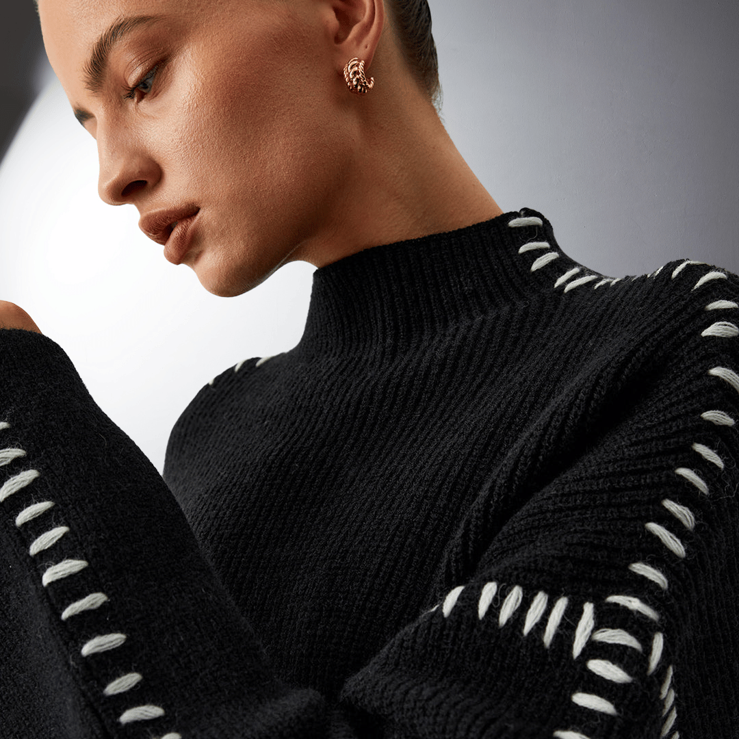 Kira® | Pull col roulé haut de gamme au confort unique