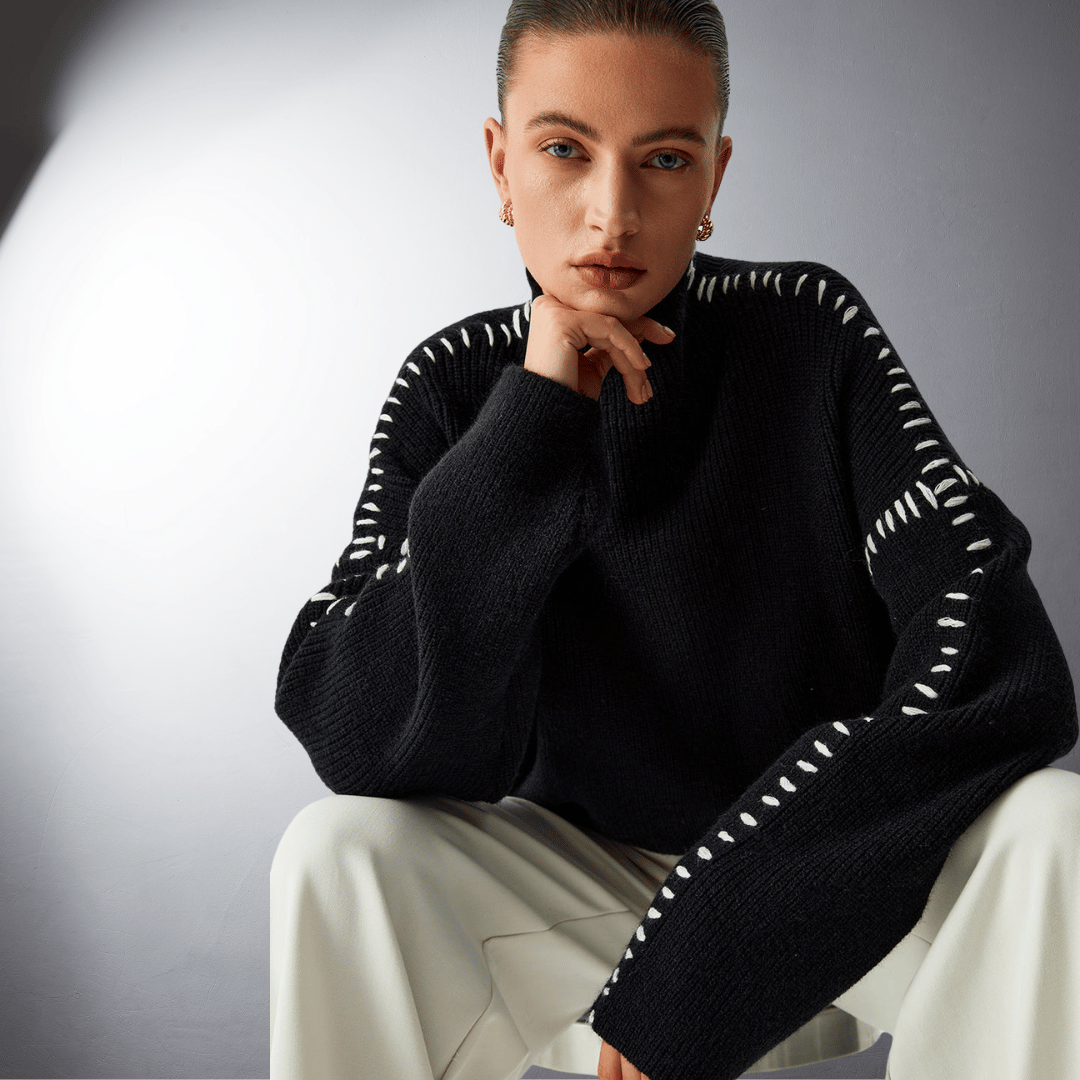 Kira® | Pull col roulé haut de gamme au confort unique