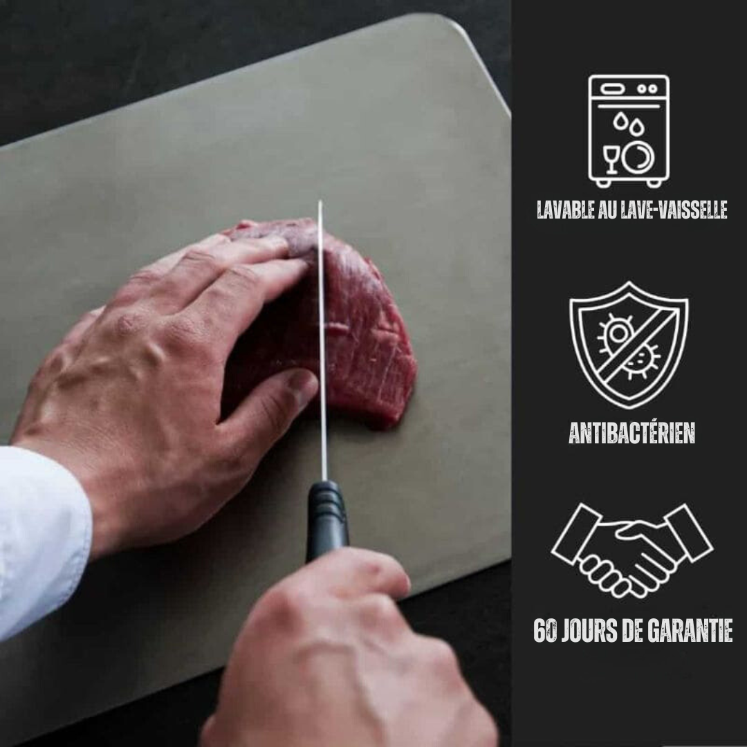 Planche à Découper ChefGuard® | Tranchage Sans Usure
