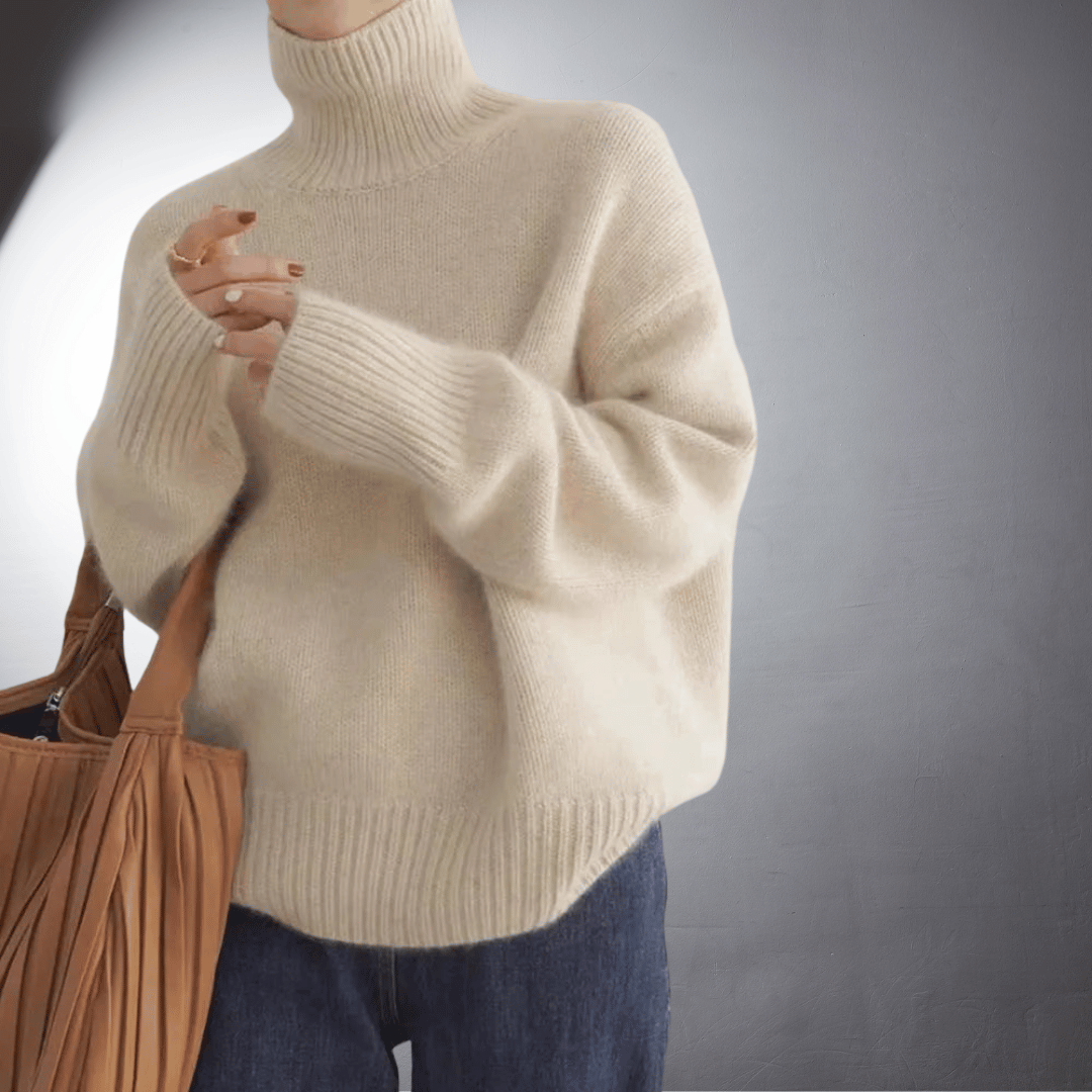 Adal® | Pull à col roulé en cachemire doux