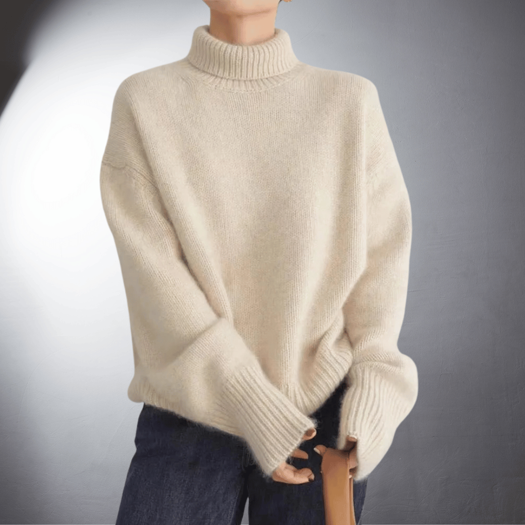 Adal® | Pull à col roulé en cachemire doux