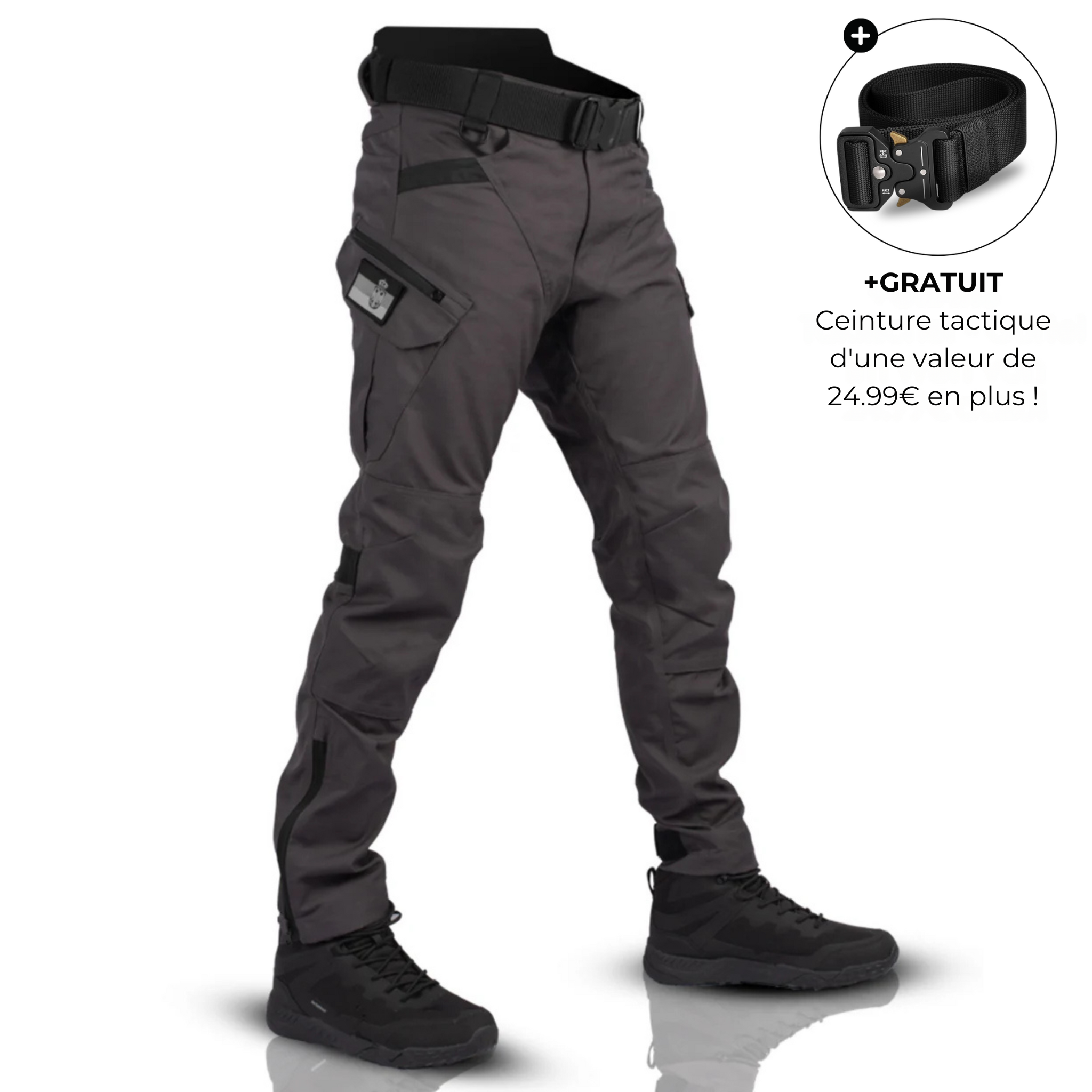 ApexCargo® | Pantalon de travail ultra-robuste avec 10 poches