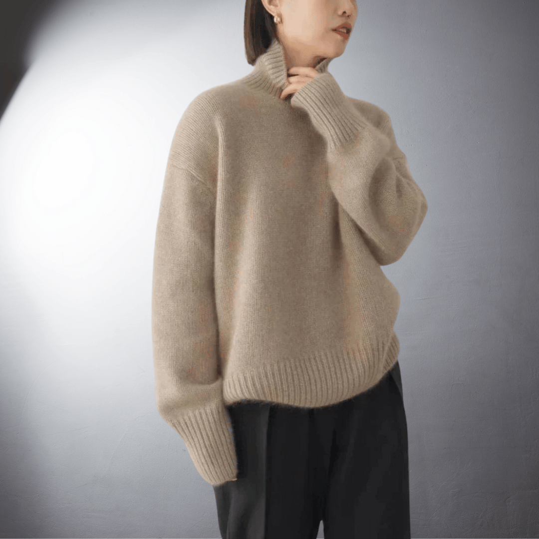 Adal® | Pull à col roulé en cachemire doux
