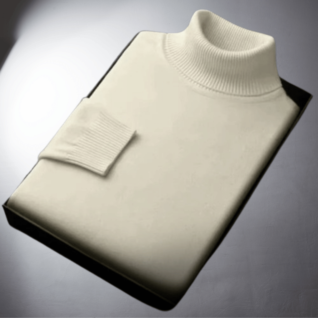 Clovis® | Pull à col roulé en cachemire haut de gamme
