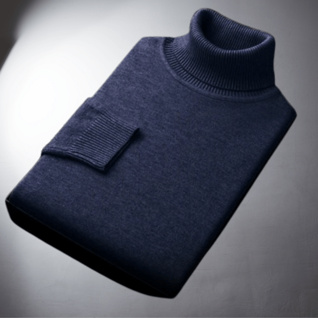 Clovis® | Pull à col roulé en cachemire haut de gamme