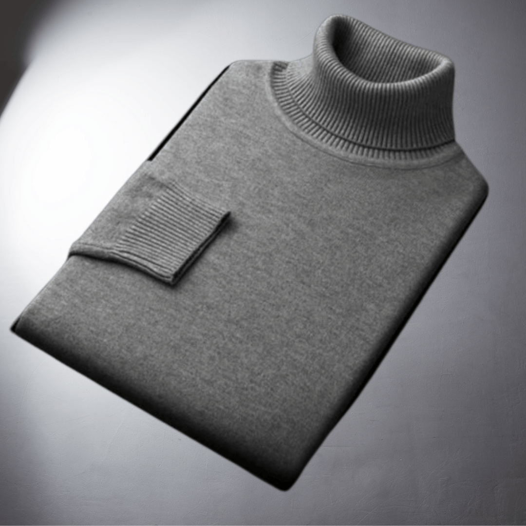 Clovis® | Pull à col roulé en cachemire haut de gamme