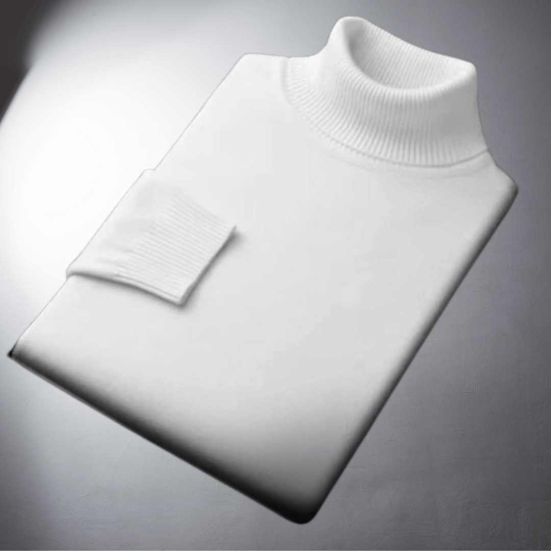 Clovis® | Pull à col roulé en cachemire haut de gamme