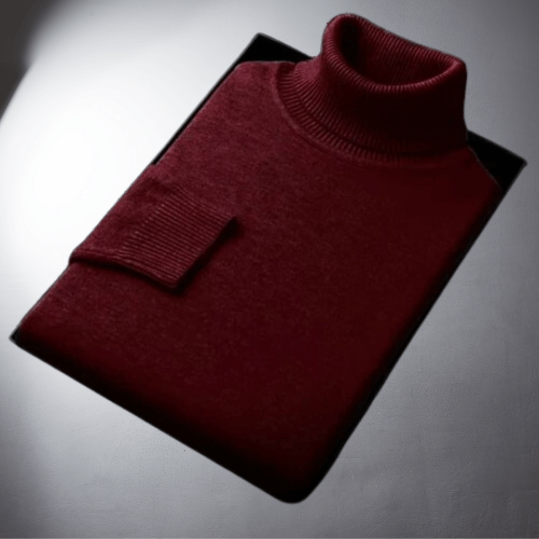 Clovis® | Pull à col roulé en cachemire haut de gamme