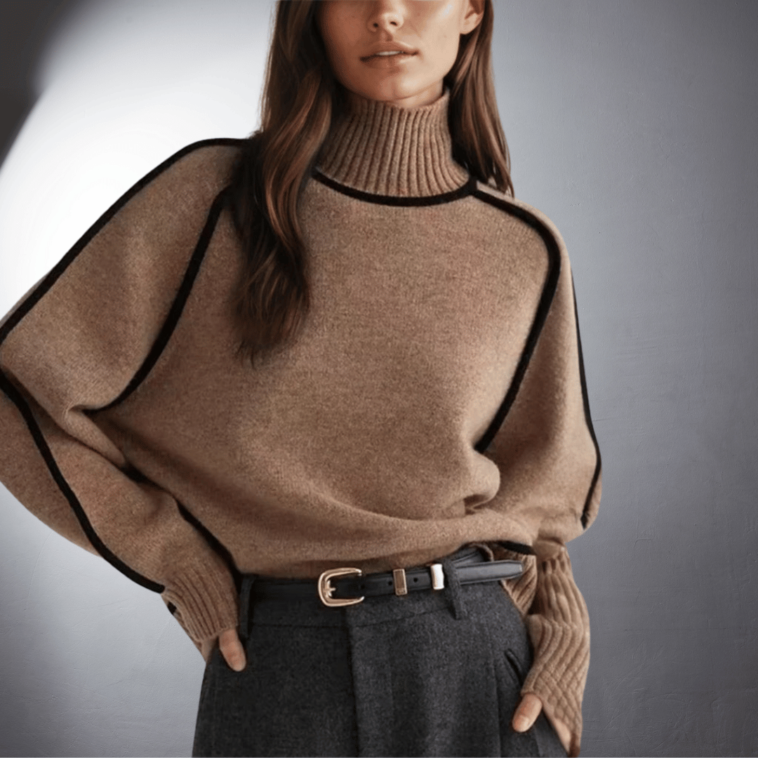 Antje® | Pull col roulé bio de qualité premium