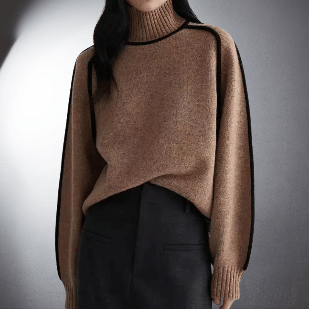 Antje® | Pull col roulé bio de qualité premium