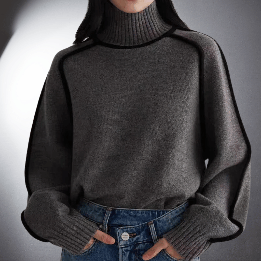 Antje® | Pull col roulé bio de qualité premium