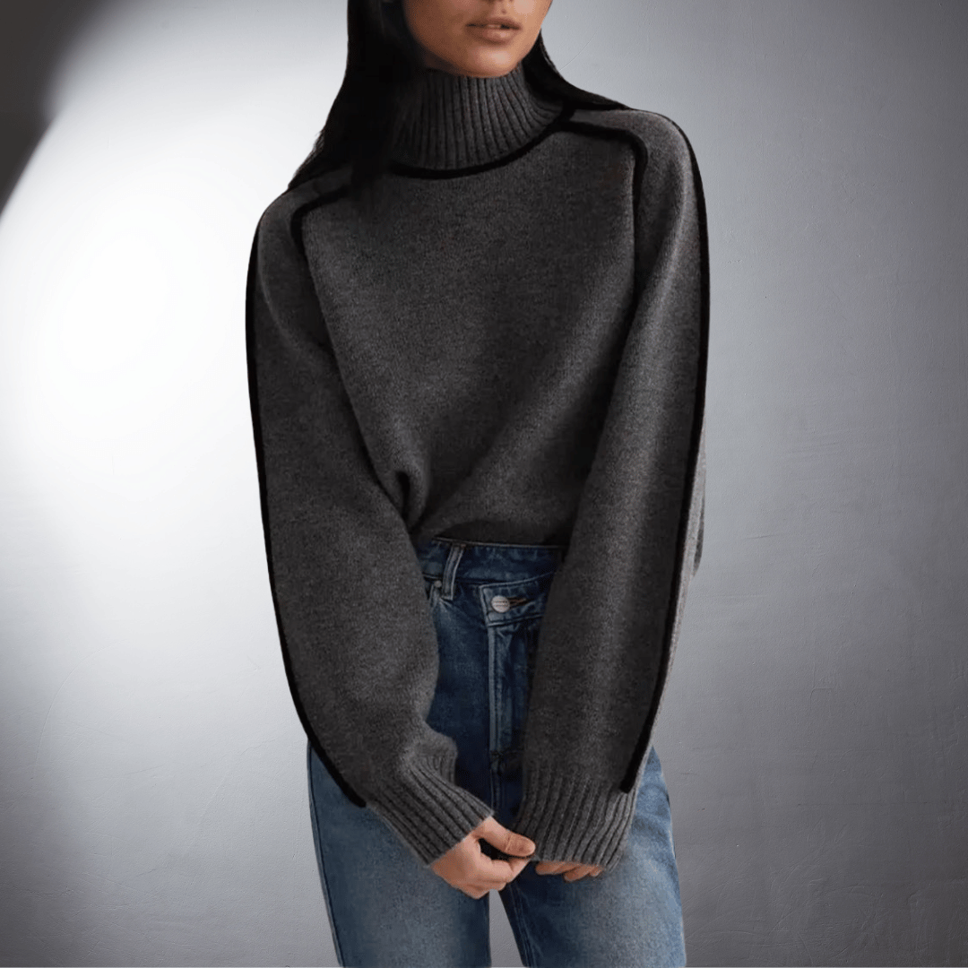 Antje® | Pull col roulé bio de qualité premium