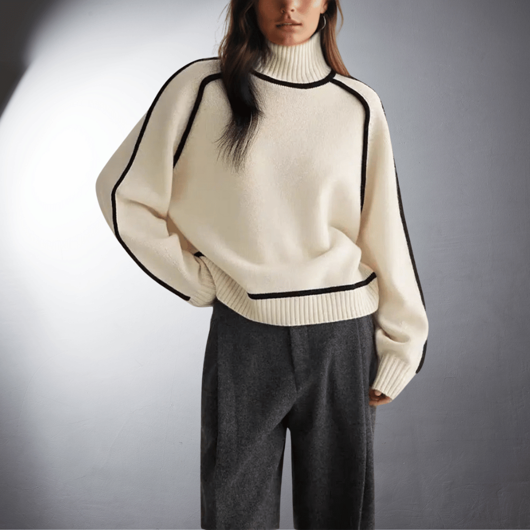 Antje® | Pull col roulé bio de qualité premium