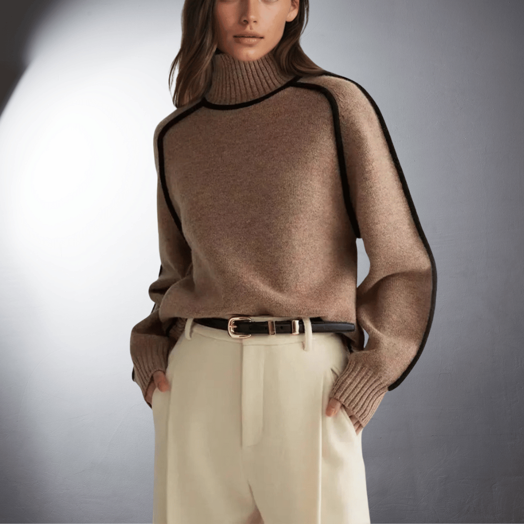 Antje® | Pull col roulé bio de qualité premium