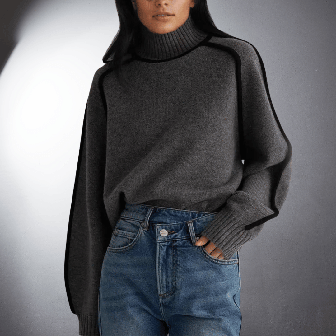 Antje® | Pull col roulé bio de qualité premium