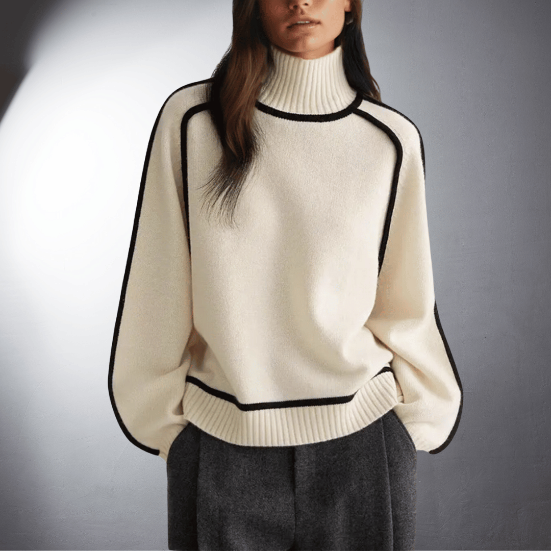 Antje® | Pull col roulé bio de qualité premium