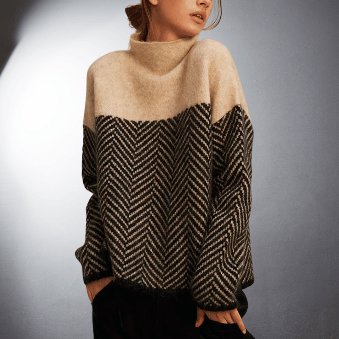 Mariane® | Pull col roulé en coton bio