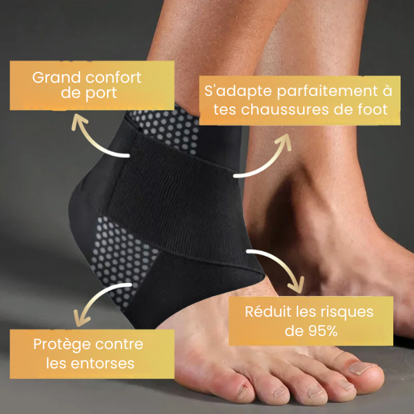 Protect'Cheville® | Bandage de Protection Actif pour l'Articulation de la Cheville
