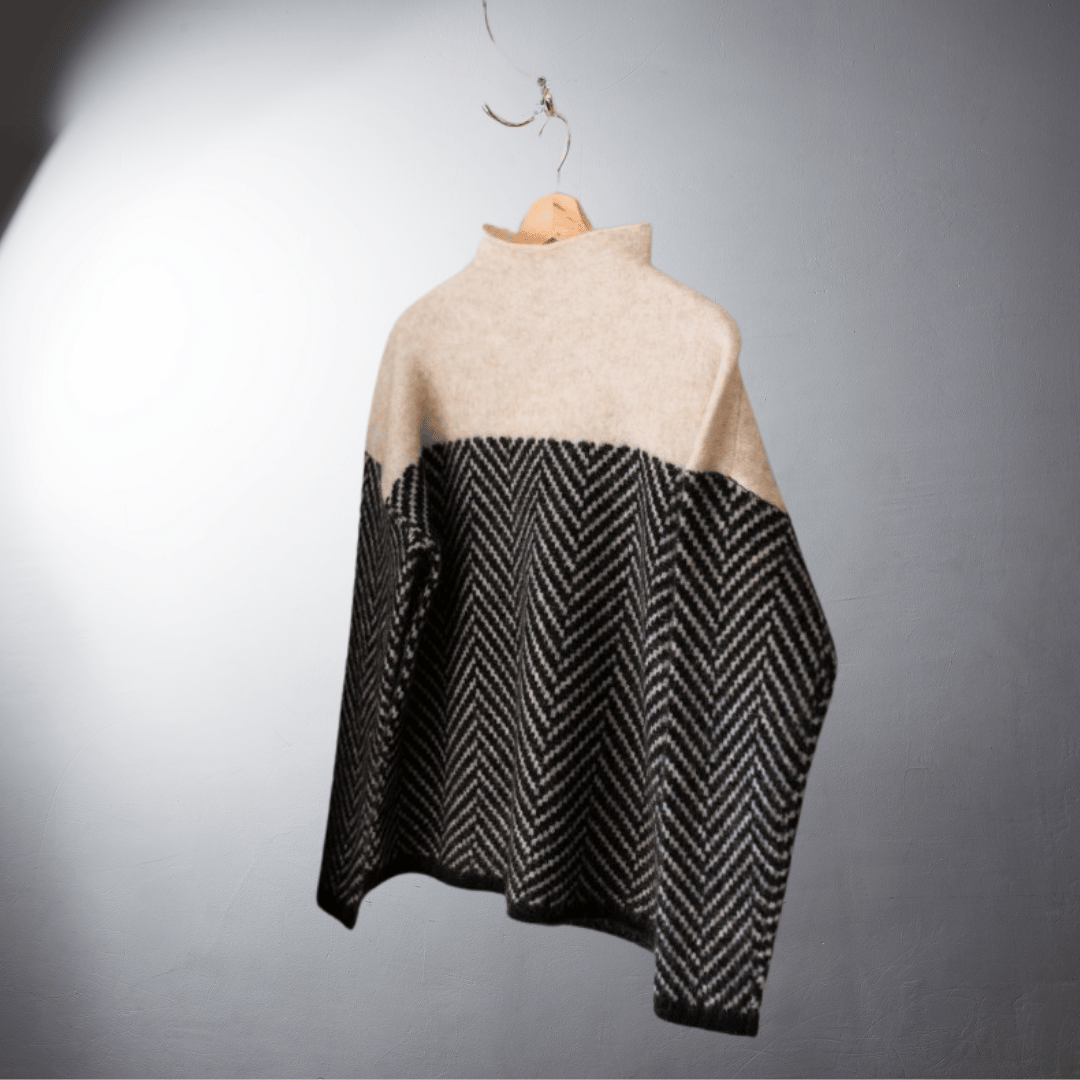 Ebba® | Pull col roulé en coton durable