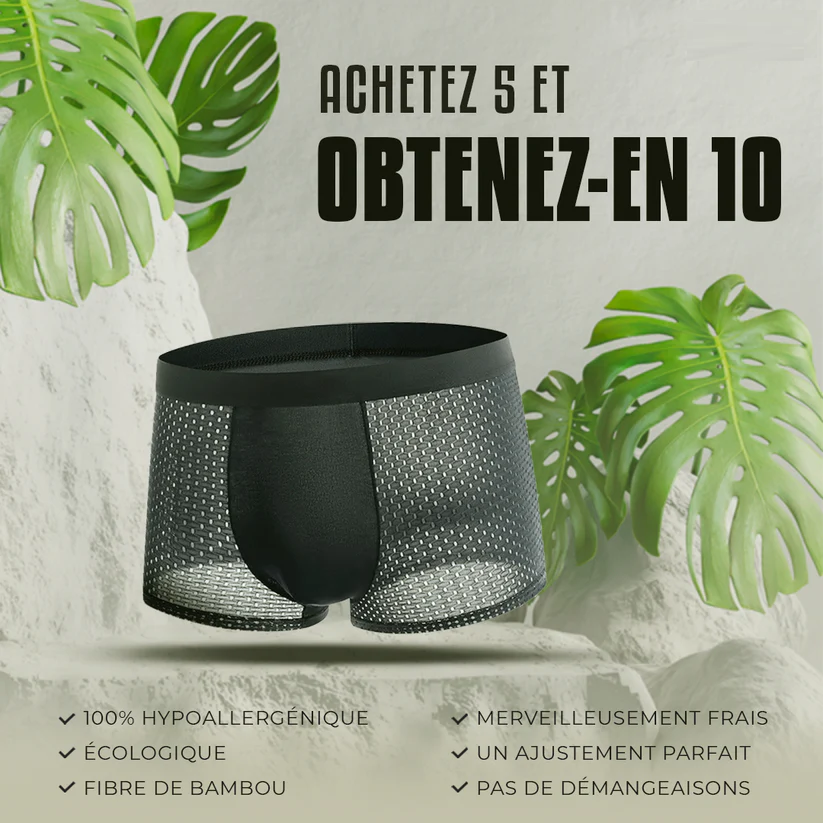 Maxime® | Boxer Fraîcheur et Douceur en Bambou