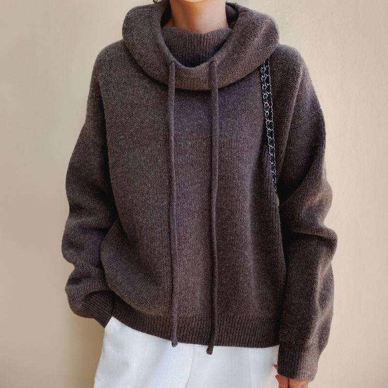 Cloe® | Pull à col roulé en laine mérinos