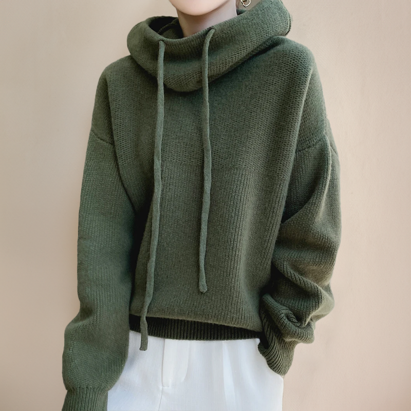 Cloe® | Pull à col roulé en laine mérinos