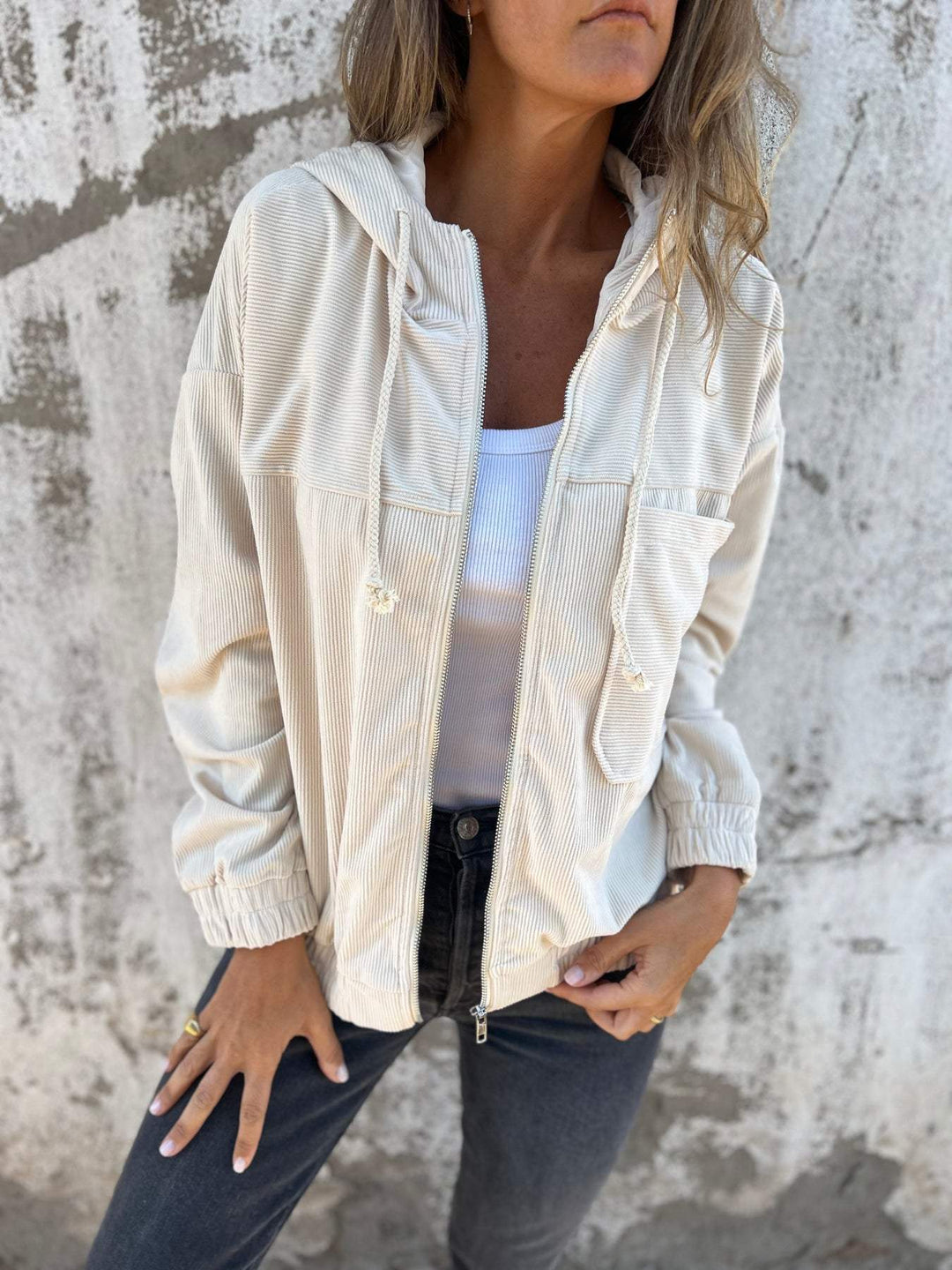 Ariellee® | Veste Décontractée avec Capuche et Zip