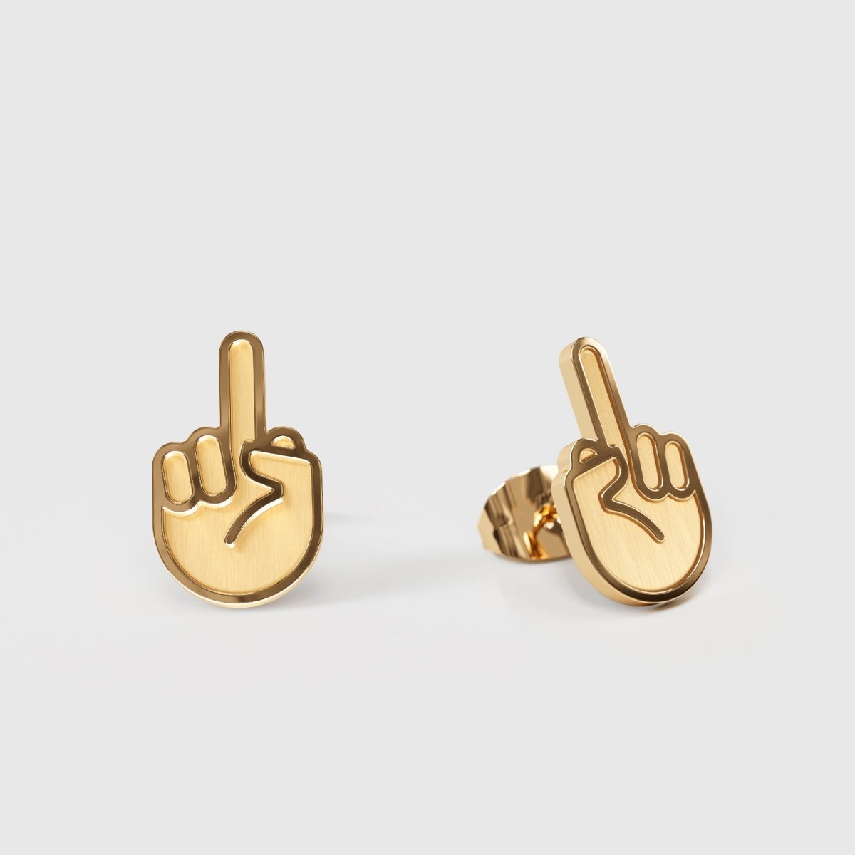 F*CK YOU – BOUCLES D'OREILLES CLOUS