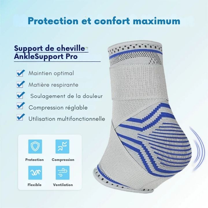 Chevill'Support Pro® | Support Orthopédique de Cheville
