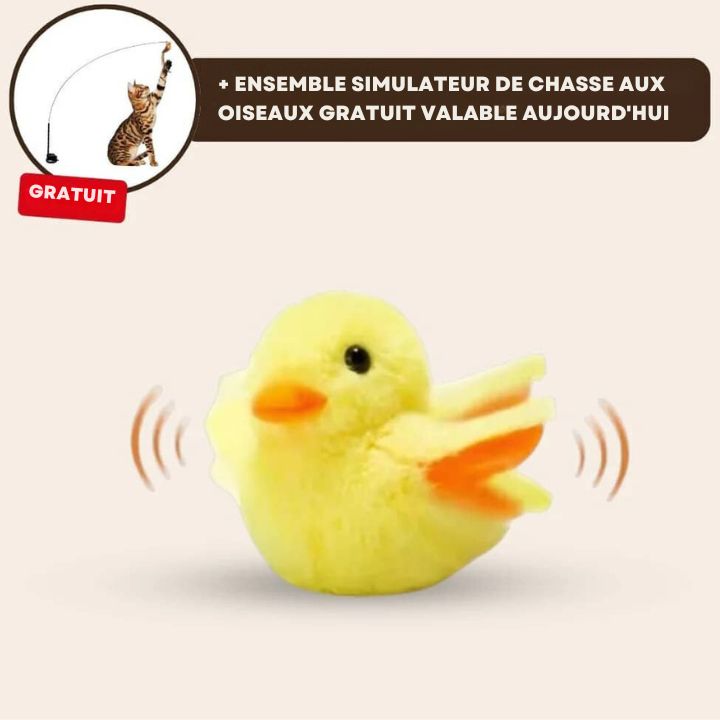 Jouet Interactif® | Simulation de Chasse pour Chat (1+1 GRATUIT)