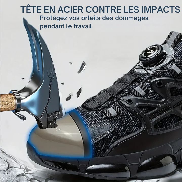 SecureStride® | Chaussures de Sécurité et Confort Orthopédique