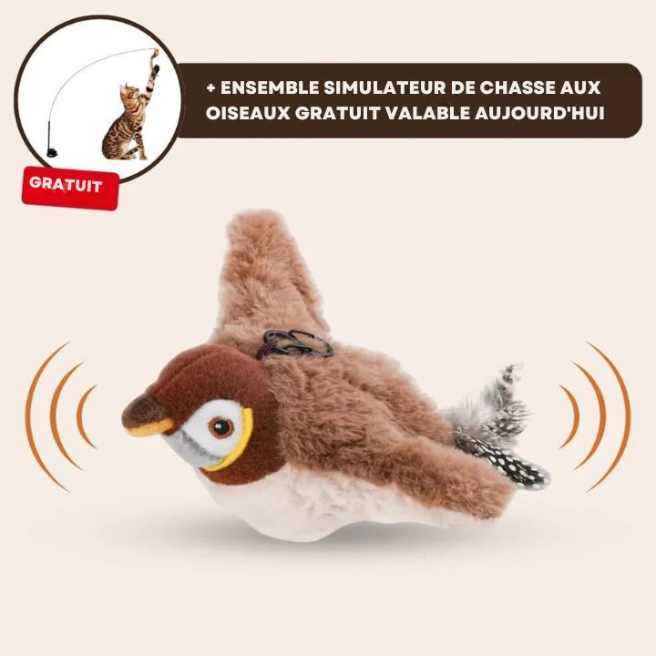 Jouet Interactif® | Simulation de Chasse pour Chat (1+1 GRATUIT)