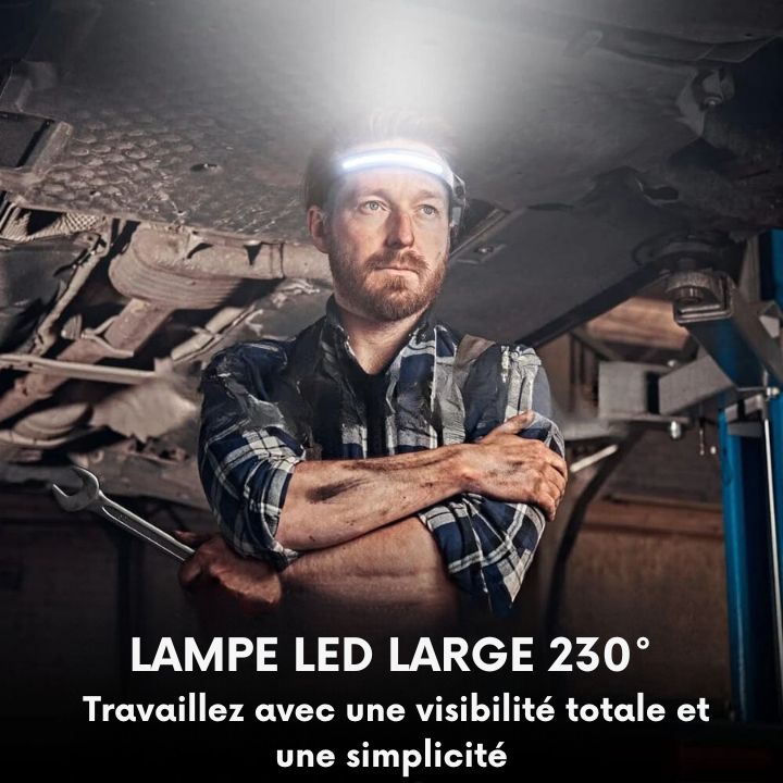 Lampe Frontale GlowGear® | Sécurise la marche en plein air