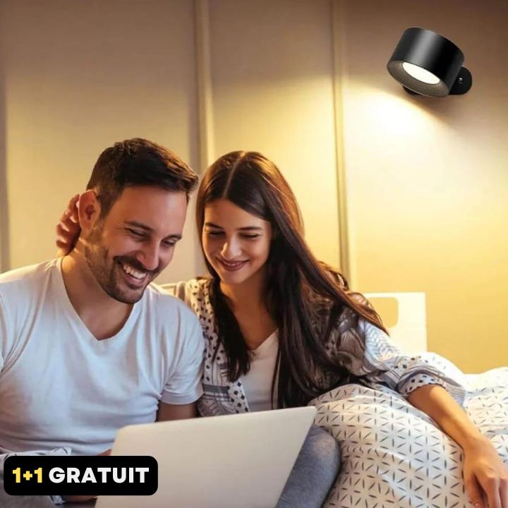 Lampe Murale Rotative® | Éclairage Personnalisé
