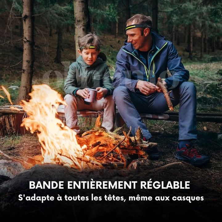 Lampe Frontale GlowGear® | Sécurise la marche en plein air