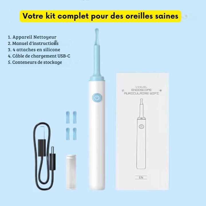 Appareil Nettoyage Oreille avec Technologie HD