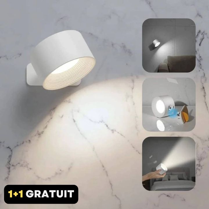 Lampe Murale Rotative® | Éclairage Personnalisé