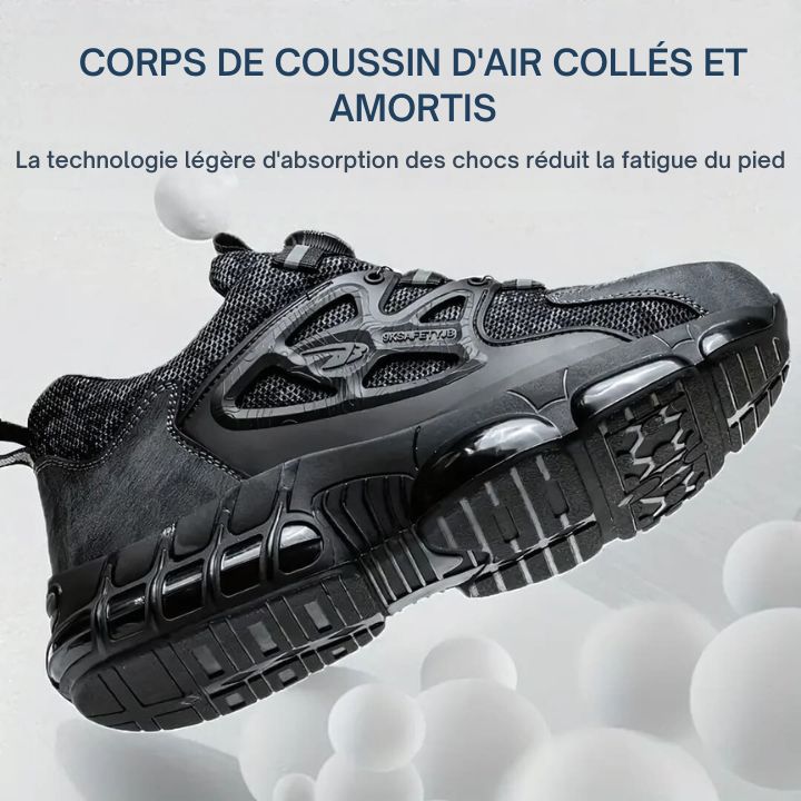 SecureStride® | Chaussures de Sécurité et Confort Orthopédique