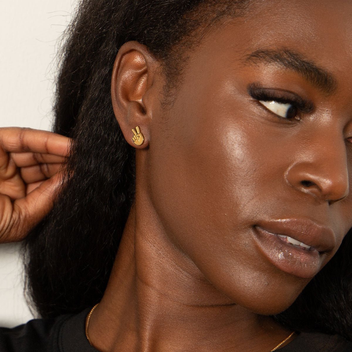 F*CK YOU – BOUCLES D'OREILLES CLOUS
