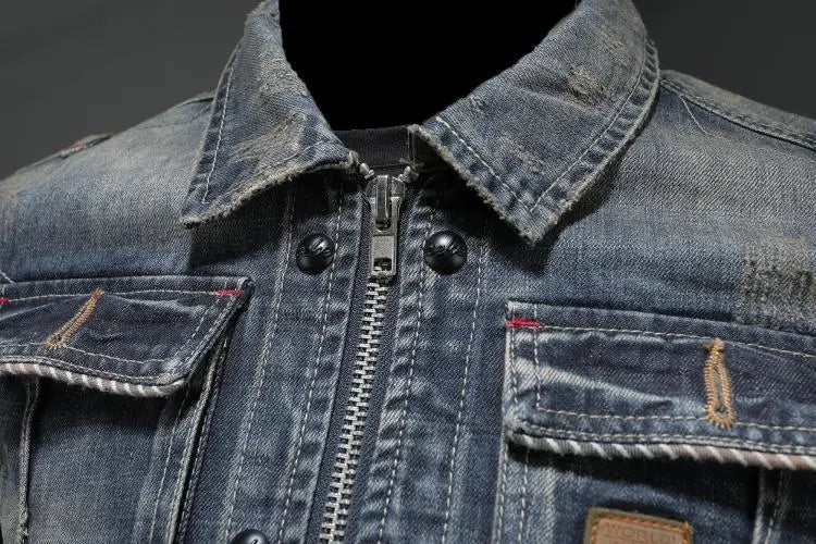 CARL® | VESTE EN JEAN RÉTRO