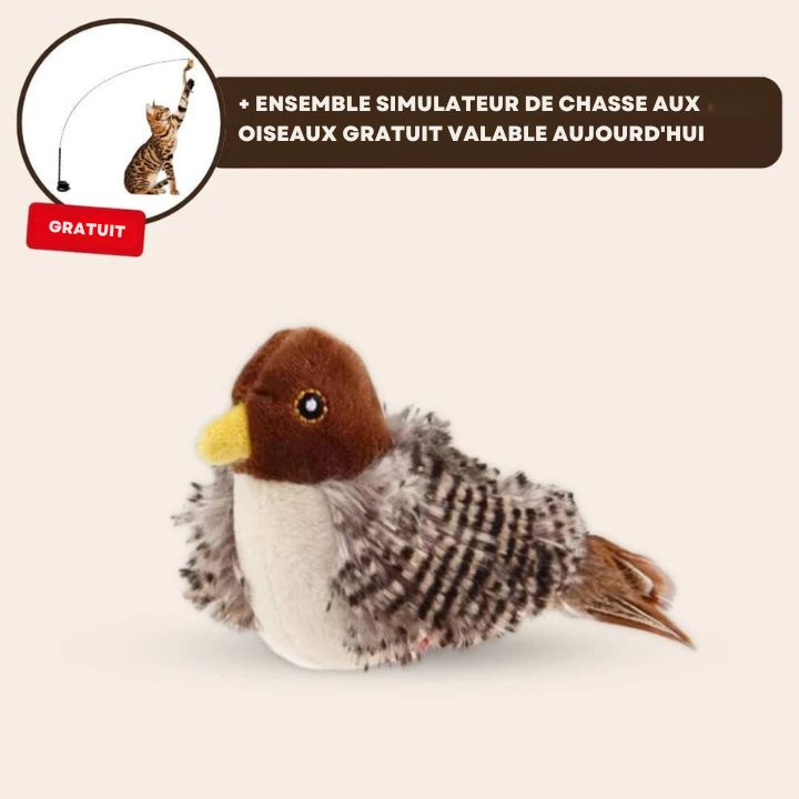 Jouet Interactif® | Simulation de Chasse pour Chat (1+1 GRATUIT)