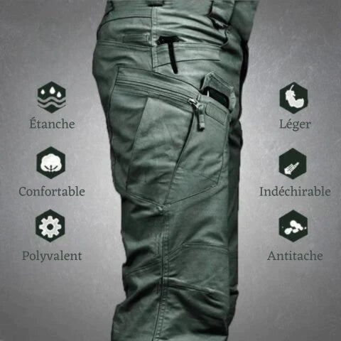 Erik® | Pantalon Ultra Résistant 7 Poches + Ceinture Offerte